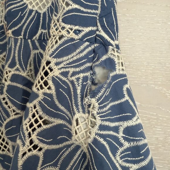 Sandro Women's Audrey Embroidered Cotton Lace Dress - Picture 4 of 4